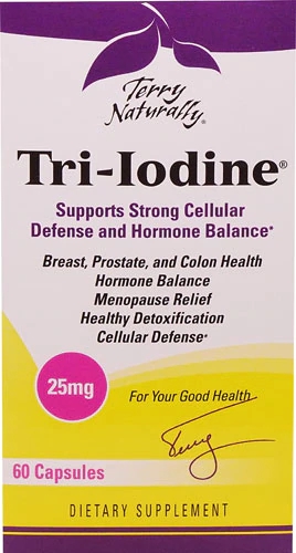 Terry Naturally Tri-Iodine® -- 25 mg - 60 Capsules