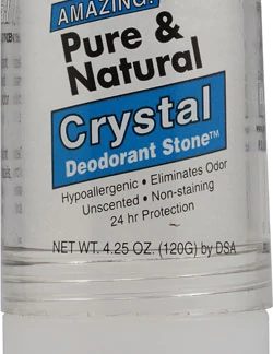 Thai Deodorant Stone Pure And Natural Crystal Deodorant Stone™ -- 4.25 oz