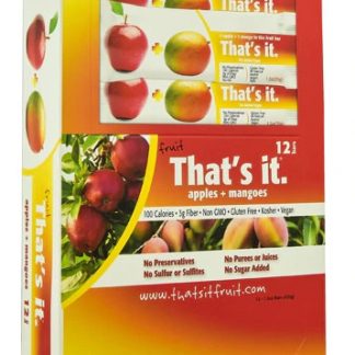 That's It Fruit Bar Apples & Mangoes -- 12 Bars
