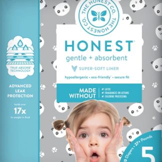 The Honest Company Honest Diapers, Pandas, Size 5, 27 + Pounds -- 20 Diapers
