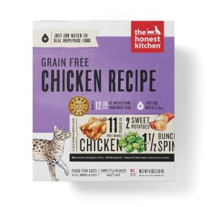 The Honest Kitchen Grain Free Dehydrated Adult Cat Food Chicken Recipe -- 4 lbs