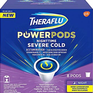 Theraflu Power Pods Nighttime -- 8 Pods