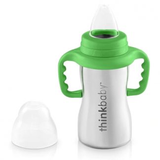 Thinkbaby Sippy of Steel Green -- 9 oz