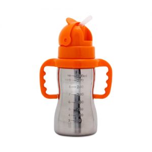 Thinkbaby Thinkster of Steel Orange -- 9 oz