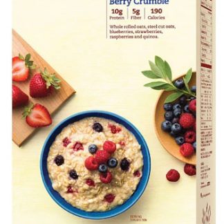 thinkThin Protein & Fiber Hot Oatmeal Farmer's Market Berry Crumble -- 6 Packets