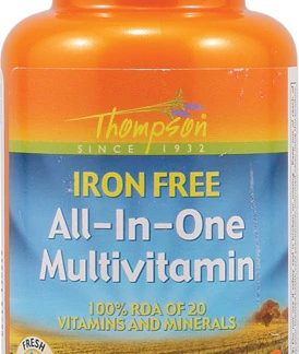 Thompson All In One Multivitamin Iron Free -- 60 Capsules