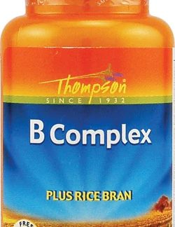 Thompson B Complex plus Rice Bran -- 60 Tablets