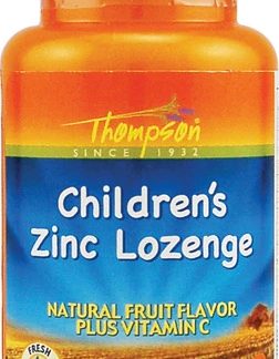 Thompson Children's Zinc Lozenges Fruit -- 45 Lozenges