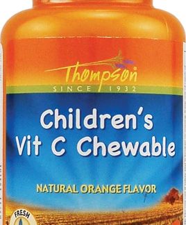Thompson Children's Vitamin C Chewable Orange -- 100 Chewables