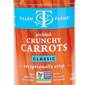 Tillen Farms Crispy Pickled Carrots Classic -- 12 oz