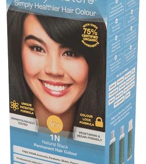 Tints of Nature Permanent Hair Colour 1N Natural Black -- 4.4 fl oz