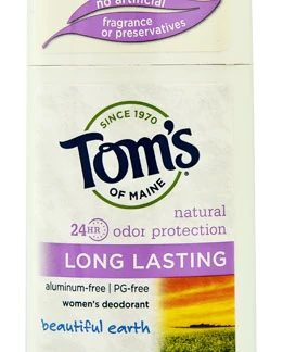 Tom's of Maine Natural Long Lasting Aluminum-Free Deodorant Beautiful Earth -- 2.25 oz