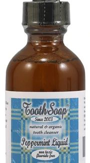 Tooth Soap Peppermint Liquid -- 2 fl oz