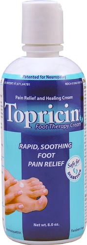 Topricin Foot Therapy Cream® -- 8 oz
