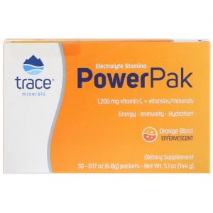 Trace Minerals Research Electrolyte Stamina Power Pak Orange Blast -- 30 Packets