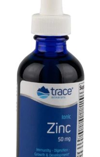 Trace Minerals Research Ionic Zinc Dietary Supplement -- 50 mg - 2 fl oz