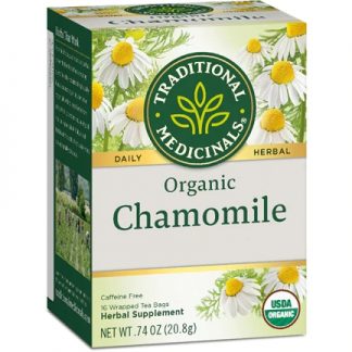 Traditional Medicinals Herbal Tea Organic Chamomile -- 16 Tea Bags