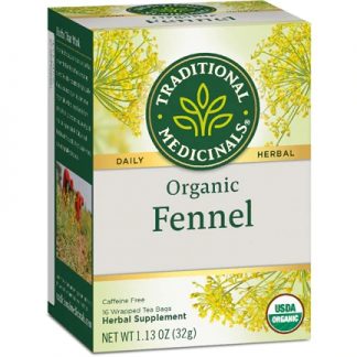 Traditional Medicinals Herbal Tea Organic Fennel -- 16 Tea Bags