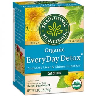 Traditional Medicinals Organic Everyday Detox Dandelion Tea -- 16 Tea Bags
