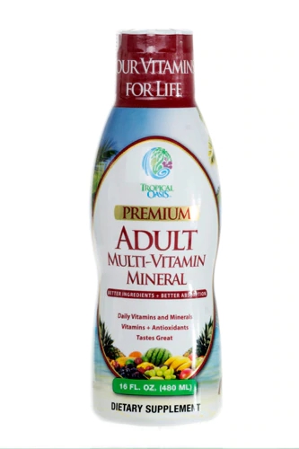 Tropical Oasis Adult Multi-Vitamin Mineral -- 16 fl oz