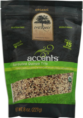TruRoots Organic Sprouted Quinoa Trio -- 8 oz