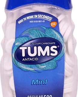 Tums Antacid Chewable Tablets Mint -- 150 Chewable Tablets