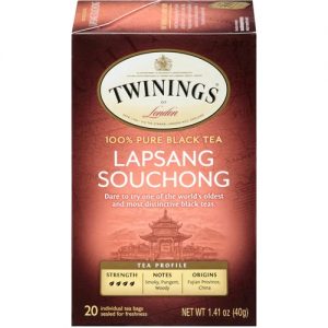 Twinings 100% Pure Black Tea Lapsang Souchong -- 20 Tea Bags