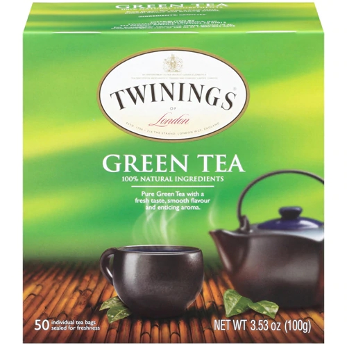 Twinings Green Tea -- 50 Tea Bags