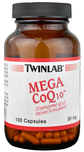 Twinlab Mega CoQ10 -- 30 mg - 100 Capsules