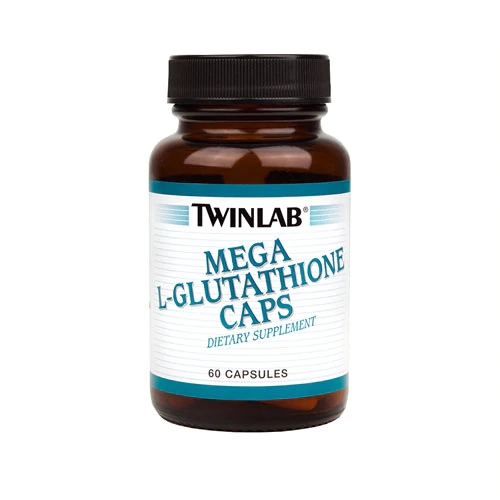Twinlab Mega L-Glutathione Caps -- 250 mg - 60 Capsules
