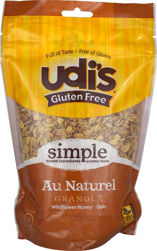 UDI's Gluten Free Granola Natural -- 12 oz