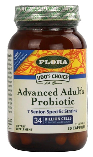 Flora Udo's Choice® Advanced Adult's Probiotic -- 34 billion cells - 30 Vegetarian Capsules