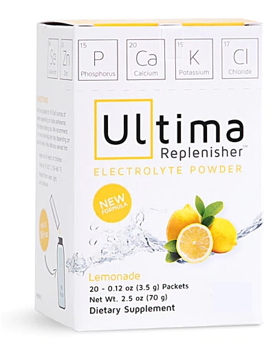 Ultima Health Products Ultima Replenisher™ Electrolyte Powder Lemonade -- 20 Packets