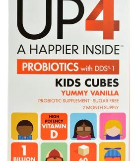 UP4 Probiotics Kids Cubes Yummy Vanilla -- 1 billion CFU - 60 Chewables