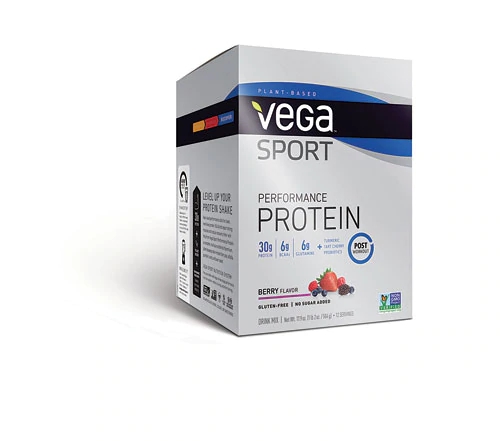 Vega Sport Protein Powder Berry -- 12 Packets