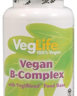 VegLife Vegan B-Complex -- 50 Tablets
