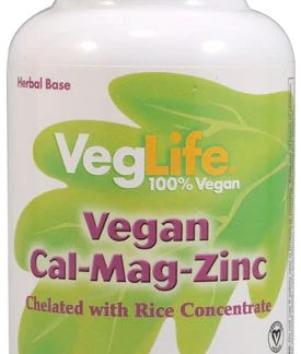 VegLife Vegan Cal Mag Zinc -- 120 Vegan Capsules