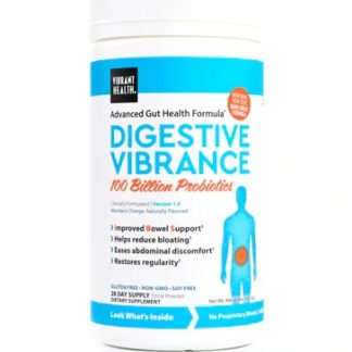 Vibrant Health Digestive Vibrance Mandarin Orange -- 100 billion - 14.3 oz