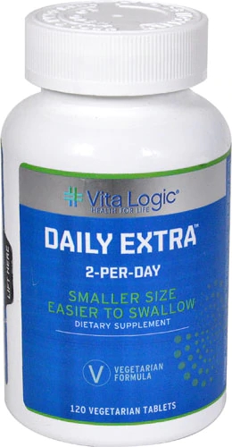 Vita Logic Daily Extra™ 2-Per-Day -- 120 Vegetarian Tablets