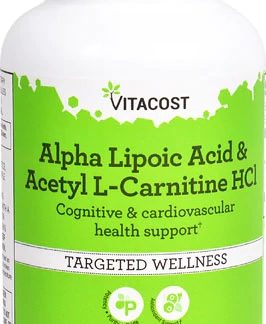 Vitacost Alpha Lipoic Acid & Acetyl L-Carnitine HCl -- 120 Capsules