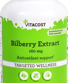 Vitacost Bilberry Extract - Standardized -- 160 mg - 90 Capsules