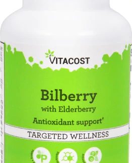 Vitacost Bilberry with Elderberry -- 90 Capsules