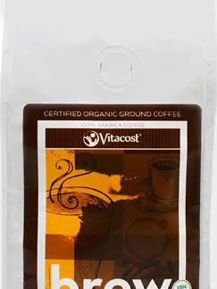 Vitacost Brew Perk-Me-Up 100% Arabica Certified Organic Ground Coffee -- 12 oz (340 g)