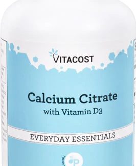 Vitacost Calcium Citrate 1000 mg with Vitamin D3 -- 240 Tablets