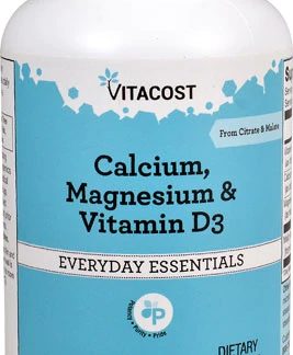 Vitacost Calcium Magnesium & Vitamin D3 -- 180 Capsules