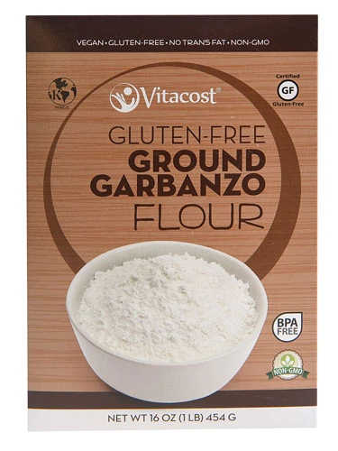 Vitacost Certified Gluten Free Ground Garbanzo Flour -- 16 oz