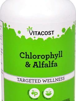 Vitacost Chlorophyll & Alfalfa -- 300 Capsules