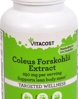 Vitacost Coleus Forskohlii Extract -- 250 mg per serving - 240 Capsules