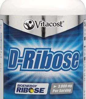 Vitacost D-Ribose Bioenergy Ribose® -- 3000 mg per serving - 100 Capsules