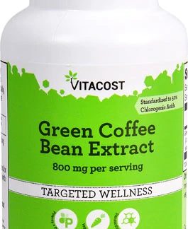 Vitacost Green Coffee Bean Extract -- 800 mg per serving - 120 Capsules